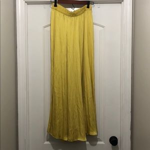 Zara size S silk maxi skirt
